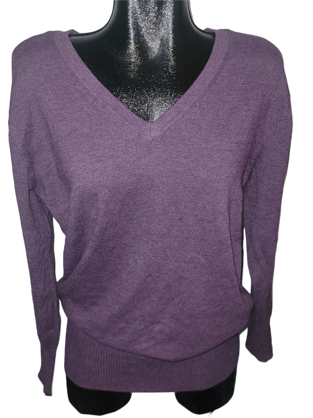 Lole Women's V-Neck Light Purple Sweater Size S